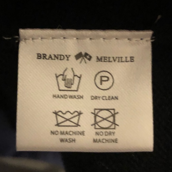 Brandy Melville Tie Back Knit Top - Picture 4 of 5